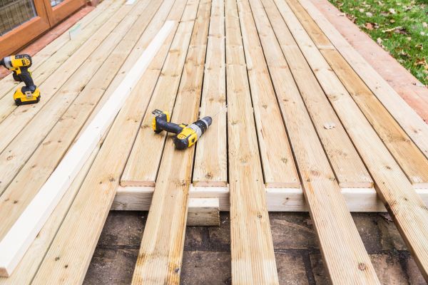 Damaged Deck Boards Repair in Battle Ground