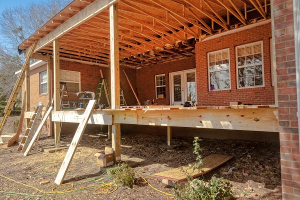 Porch Columns Installation in Battle Ground