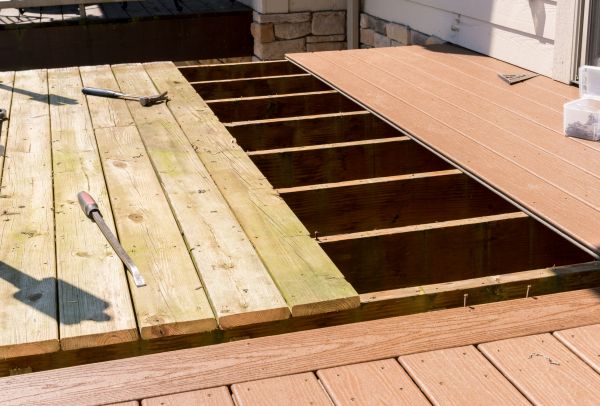 Deck Floor Replacement in Battle Ground